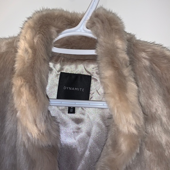 Dynamite faux fur vest - Picture 2 of 3